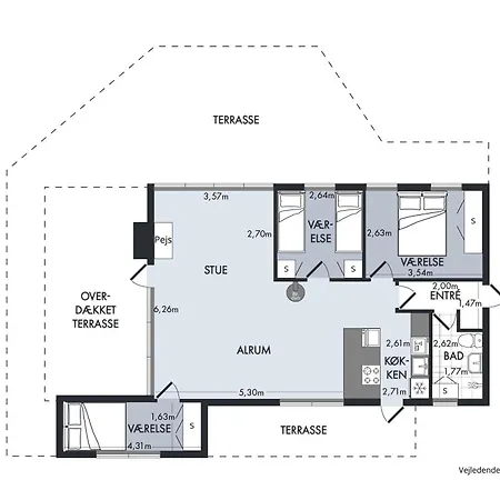 In With 3 Bedrooms *